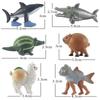 24Pcs Italian Brainrot Shark Figures Model Toy,Tralalero Tralala, Tung Tung Tung Sahur Doll, Toys Desktop Decor For Fans Gifts