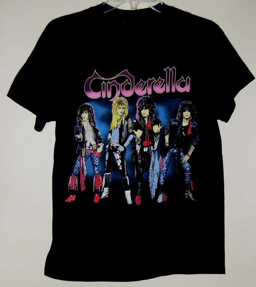 

Новая Популярная Футболка Cinderella Band Черная Хлопок Все Размеры UB044 2XL