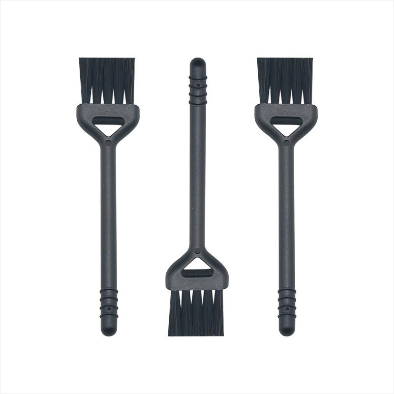 Multipurpose Plastic Cleaning Brush Set - Coffee, Garlic Press & Small Hair Cleaning