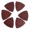 20PCS Triangular Sanding Disc 90mm 6 Hole Sander Hook & Loop Sandpaper Abrasive Tools For Sanding Grit