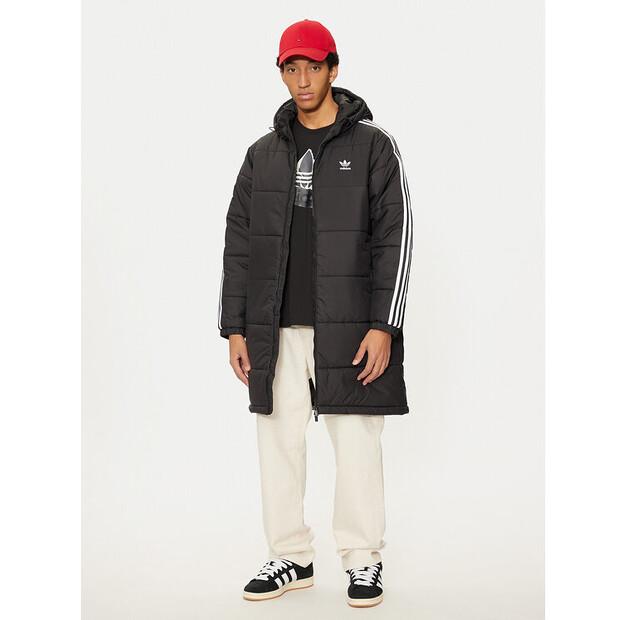 Winter Jacket Adidas Adicolor HZ0684, Black, Loose Fit