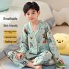 Boys' Viscose Blend Long-Sleeve Pajamas