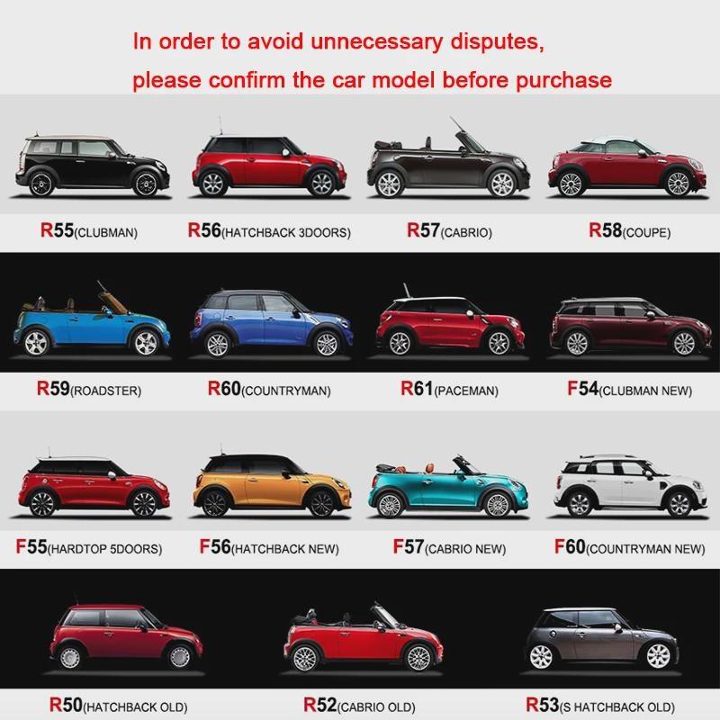 Autocolant central pentru volan din fibră de carbon pentru Cooper R55 R56 R60 R61 F55 F56 F60 Clubman Countryman Accesorii