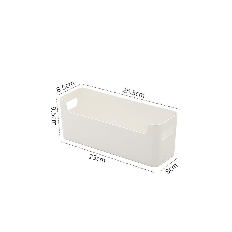 1PC Plastic Sundries Storage Box for Kitchen Bathroom Desktop Cosmetic Sorting Basket Cupboard Spice Drawer Stationery Organizer
