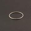 Korean Style 1mm Thin Stackable Joint Rings Simple  Gold Color Stainless Steel Jewelry for Women Girl Size 5-10