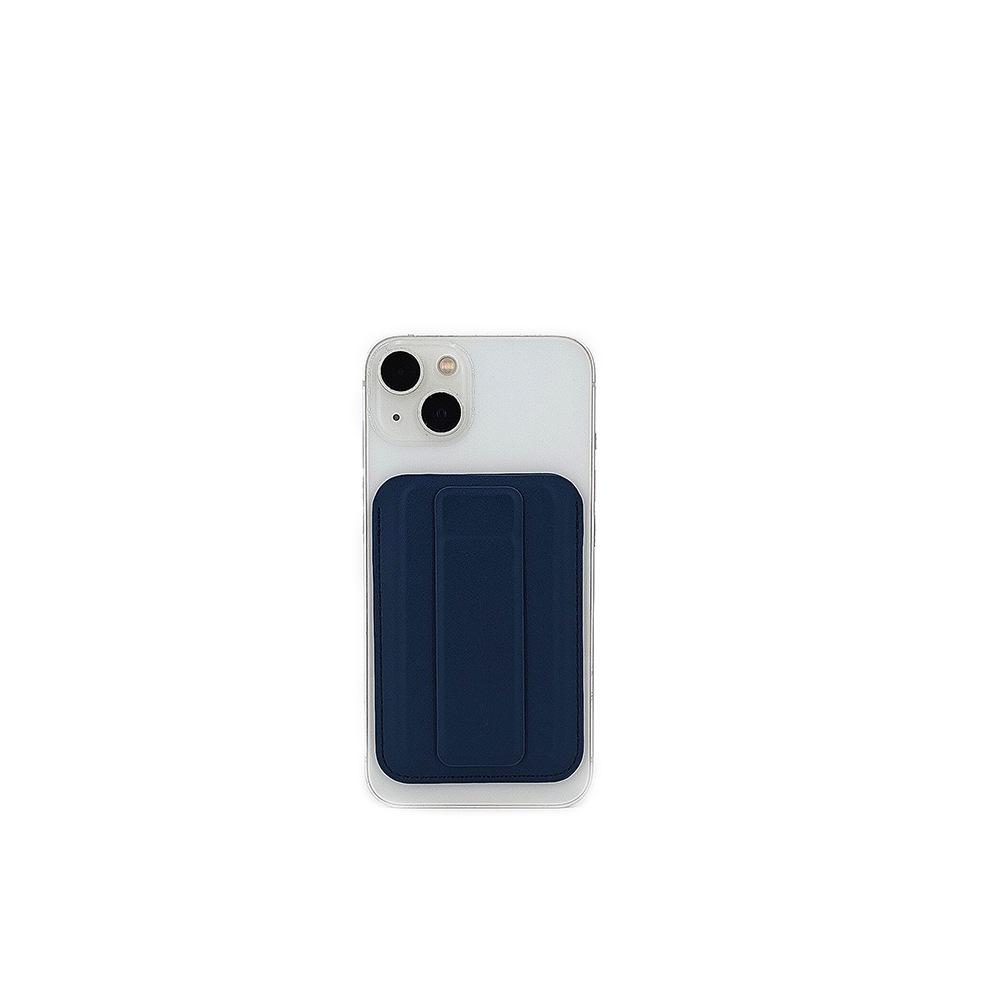 iPhone 17 Pro Magsafe Magnetic PU Leather Adjustable Card Holder Stand