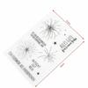 Happy New Year Fireworks Transparent Silicone Clear Stamps Seal for DIY Scrapbooking Album Paper Card Celebrate