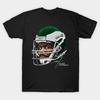 Men Black Print T-shirt Randall Cunningham Watercolor Art No-Cut Transfer Paper Print Cotton Tshirt