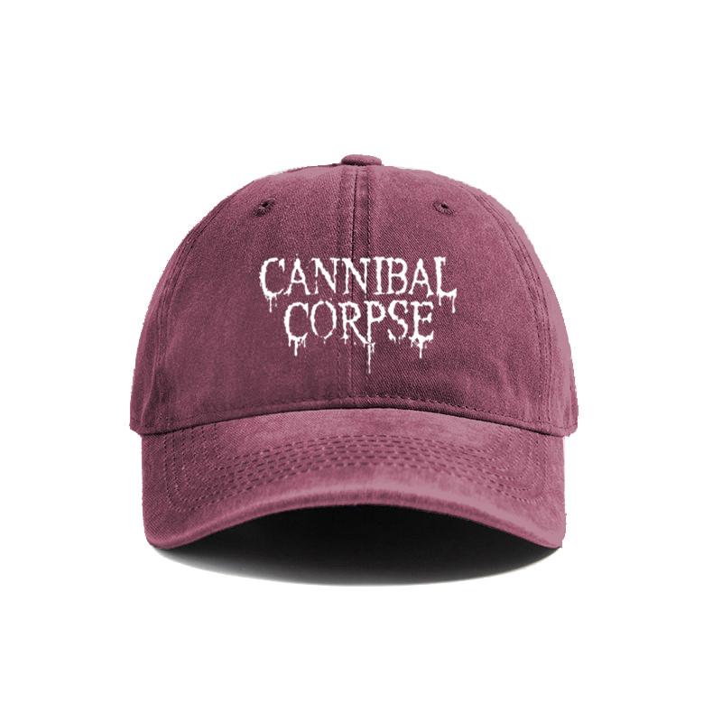 Cannibal Corpse Baseball Cap Summer Distressed Dad Hats Unisex Outdoor Adjustable Cotton Caps MZ-433