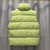 Women Light Weight Thermal Seamlessly Sleeveless White Duck Down Jacket All Match Chic Pocket Loose Down Vest