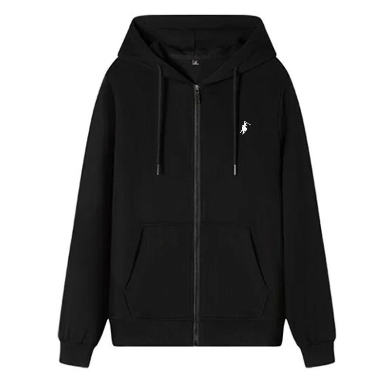 2025 Trendy Pony Print Zipper Hoodie