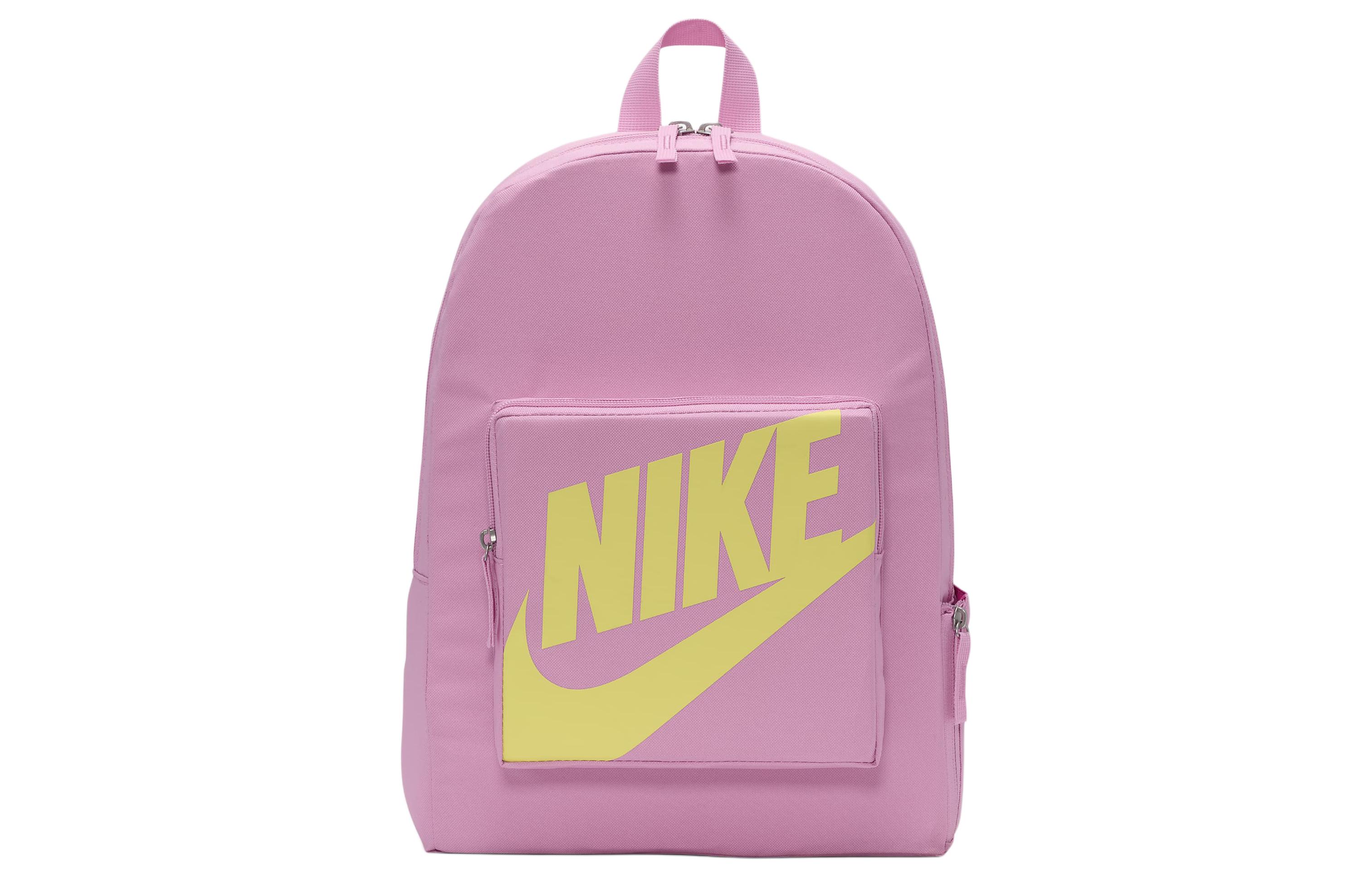 Nike Polyester Backpack Regular Women s Light Pink & Light Laser Orange BA5928-629