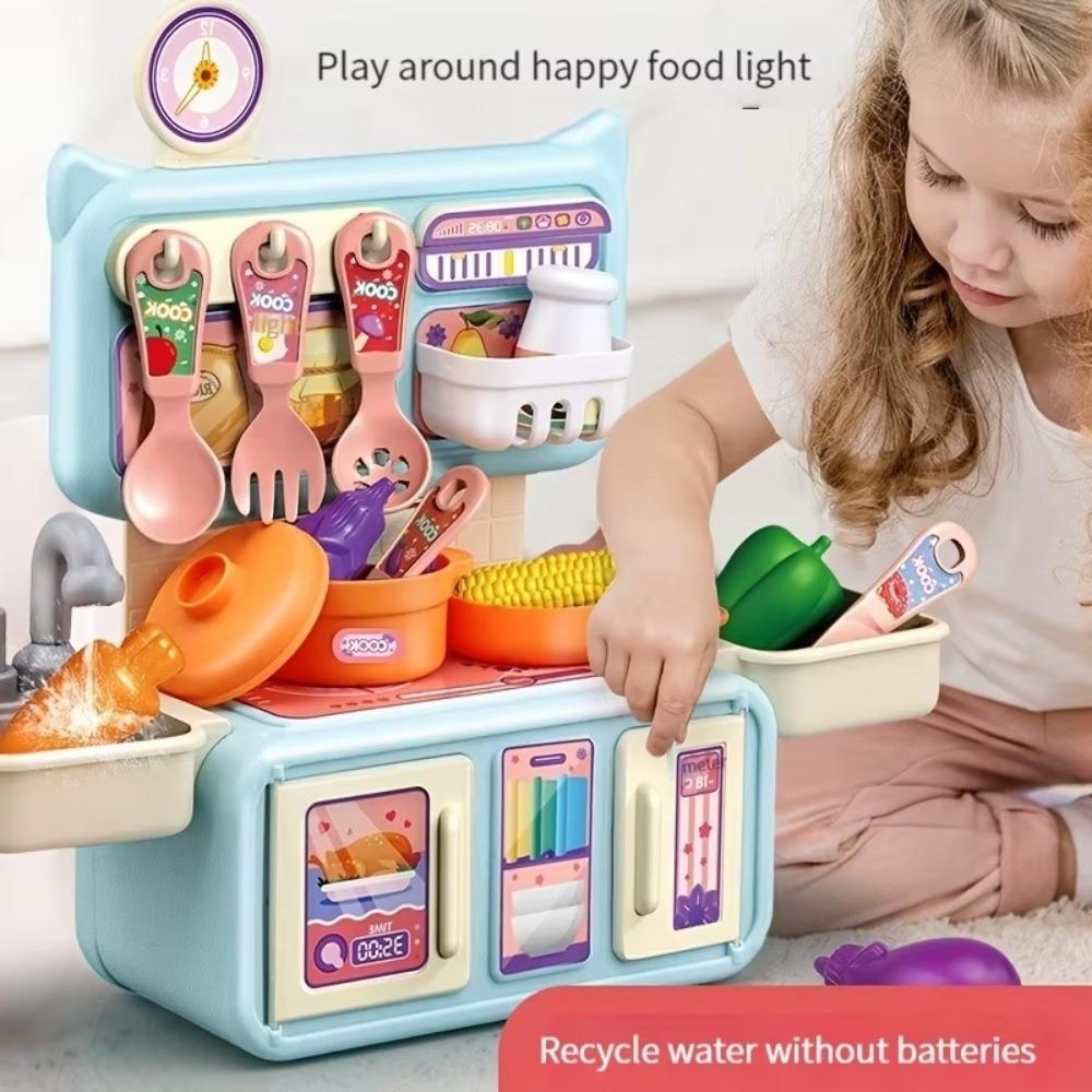 Simulated Children Kitchen Toys Set Mini Pretend Play Role Toys  Boys Girls
