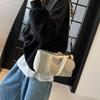2025 new versatile nylon Boston bag casual shoulder messenger bag women's fashion commuter hand pillow bag
