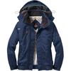 Burtle Work Uniform Insulated Jacket with Large Hood Navy Size LL 7210