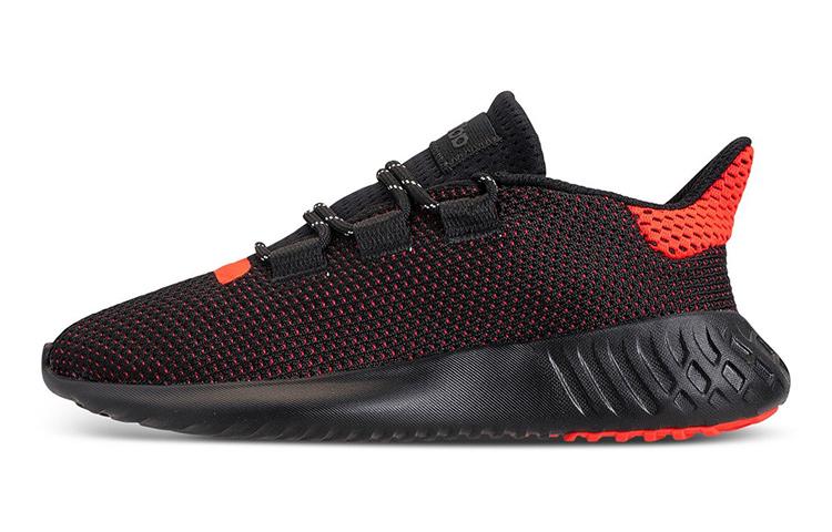 Adidas Originals Tubular Dusk J Comfortable Low top Sports Casual Shoes Black Orange Teenagers B22487 37
