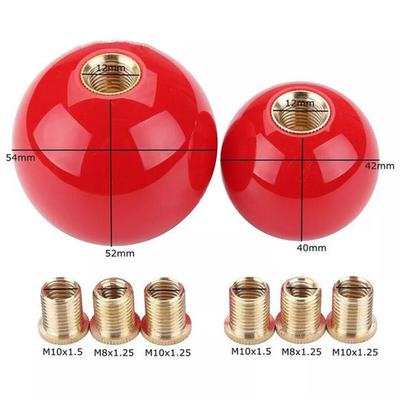 Red Ball 6 Speed+4 Speed Gear Shift Knob Replacement For Jeep Wrangler YJ TJ JK