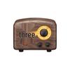 Mao Wang MW-2 Vintage Wooden Portable Bluetooth Speaker (CN Version)