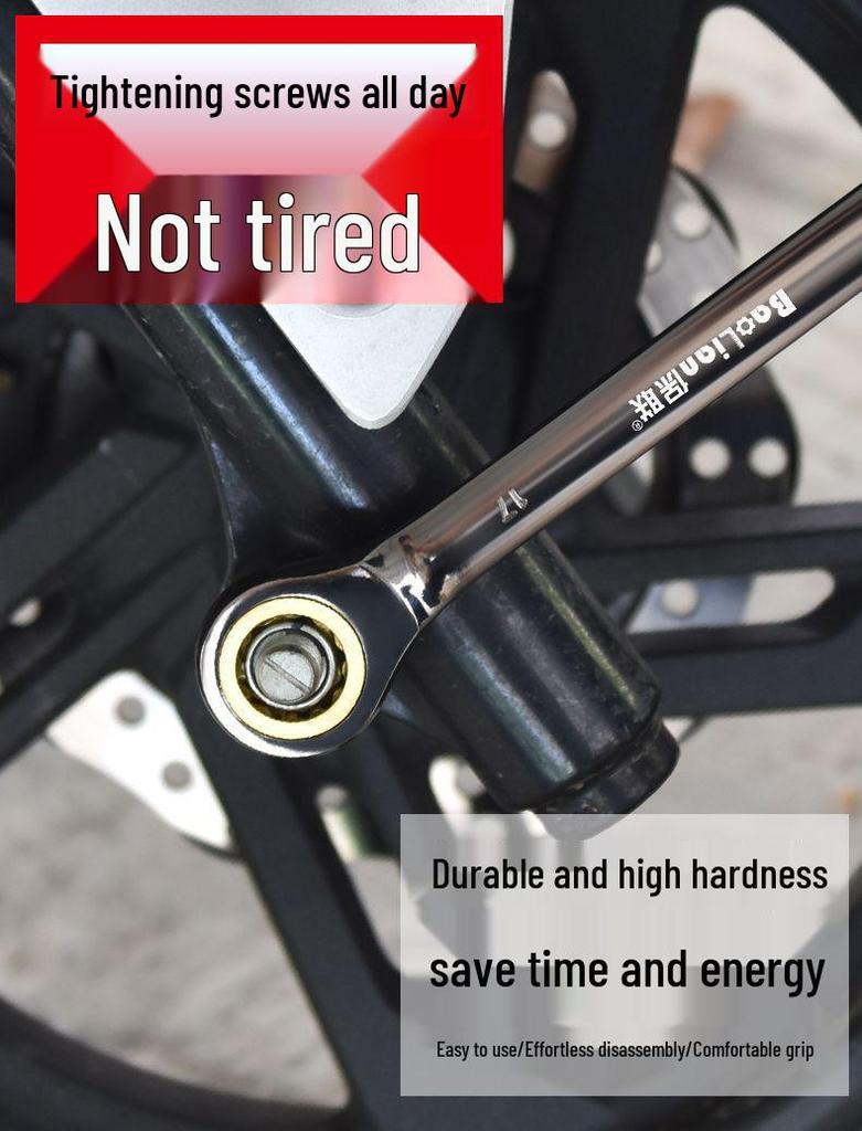 Compact Multifunctional Torx Ratchet Wrench Set