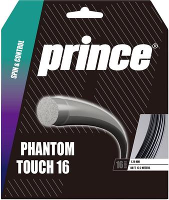 Prince Tennis String 7JJ039 PHANTOM TOUCH 16 (Graphite)