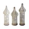 Decorative Hanging Lamp Crect Iron Crafts Lantern LED Fairy Light for Bedside