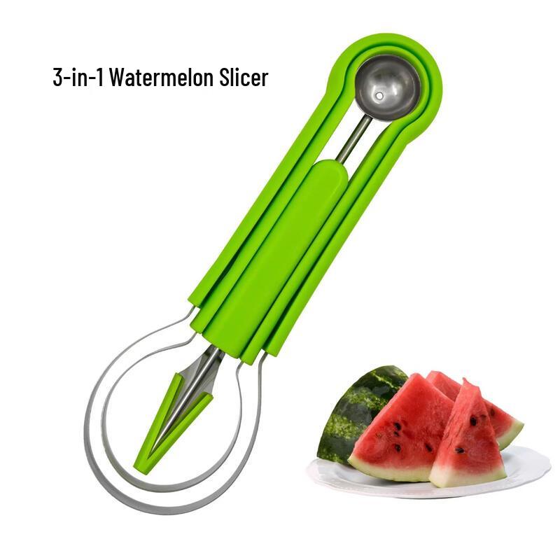 Weiyang 3-in-1 Watermelon Slicer & Baller Set