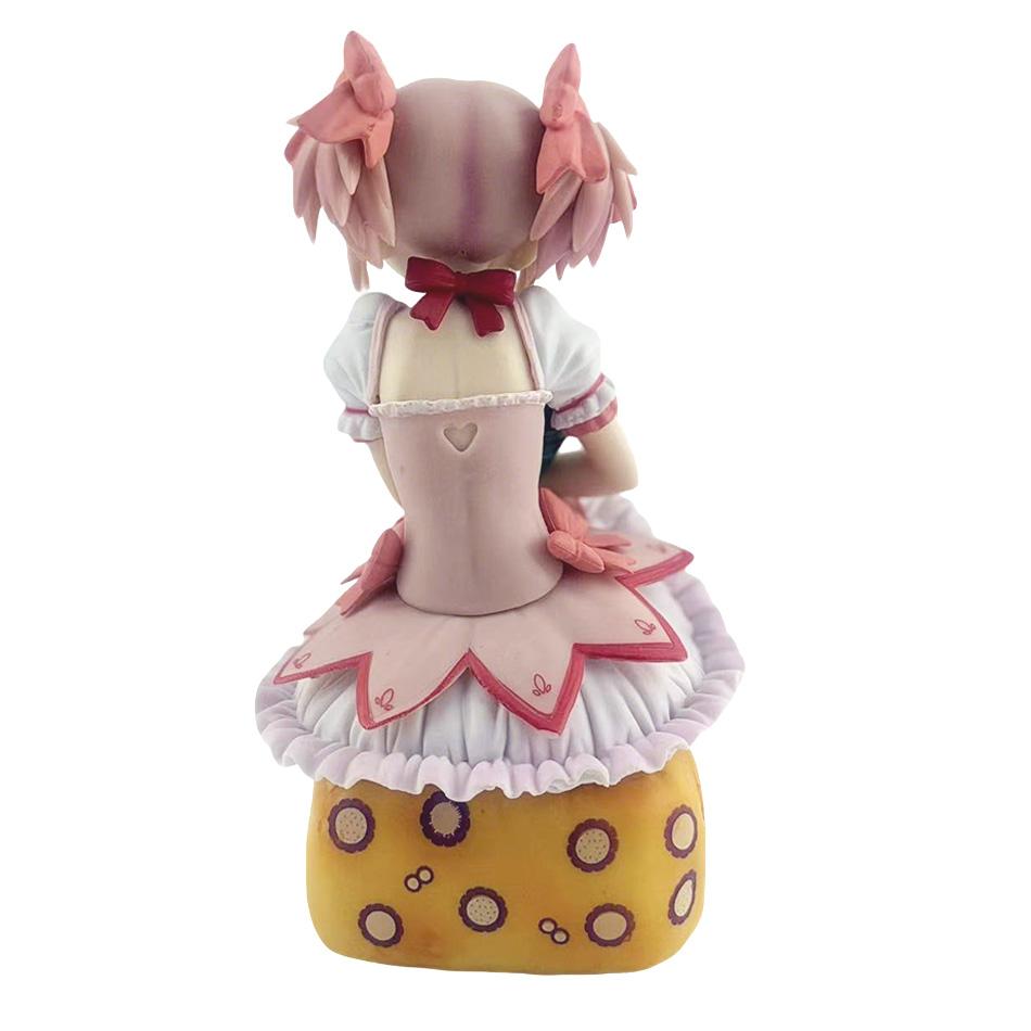 14cm Puella Madoka Magica Aniem Figure Action Magic Girl Model Decor Statue Dolls Toys Christmas Gift M agi adoka Poseable Articulated Scale Detailed