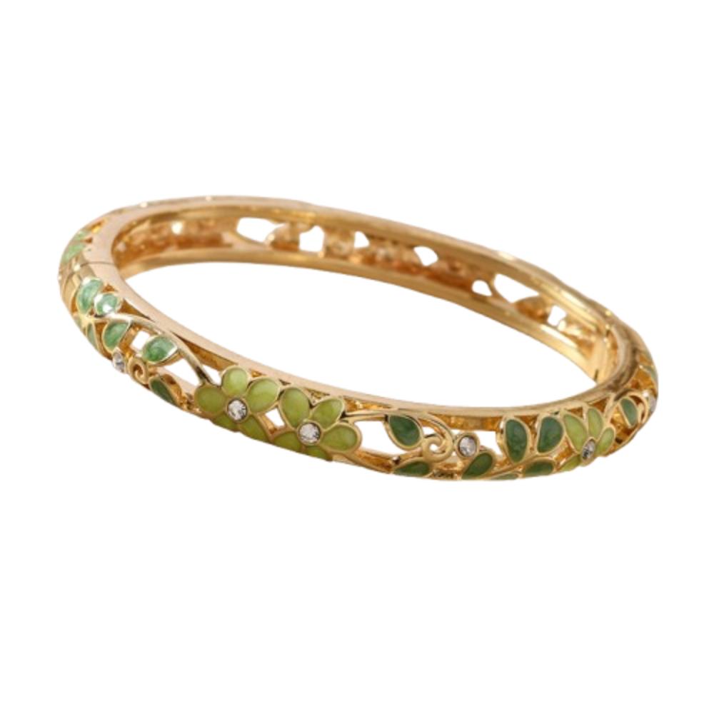 Traditional Vintage Cloisonne Bangle Enamel Women's Hand Bracelet  Jewelry Gifts