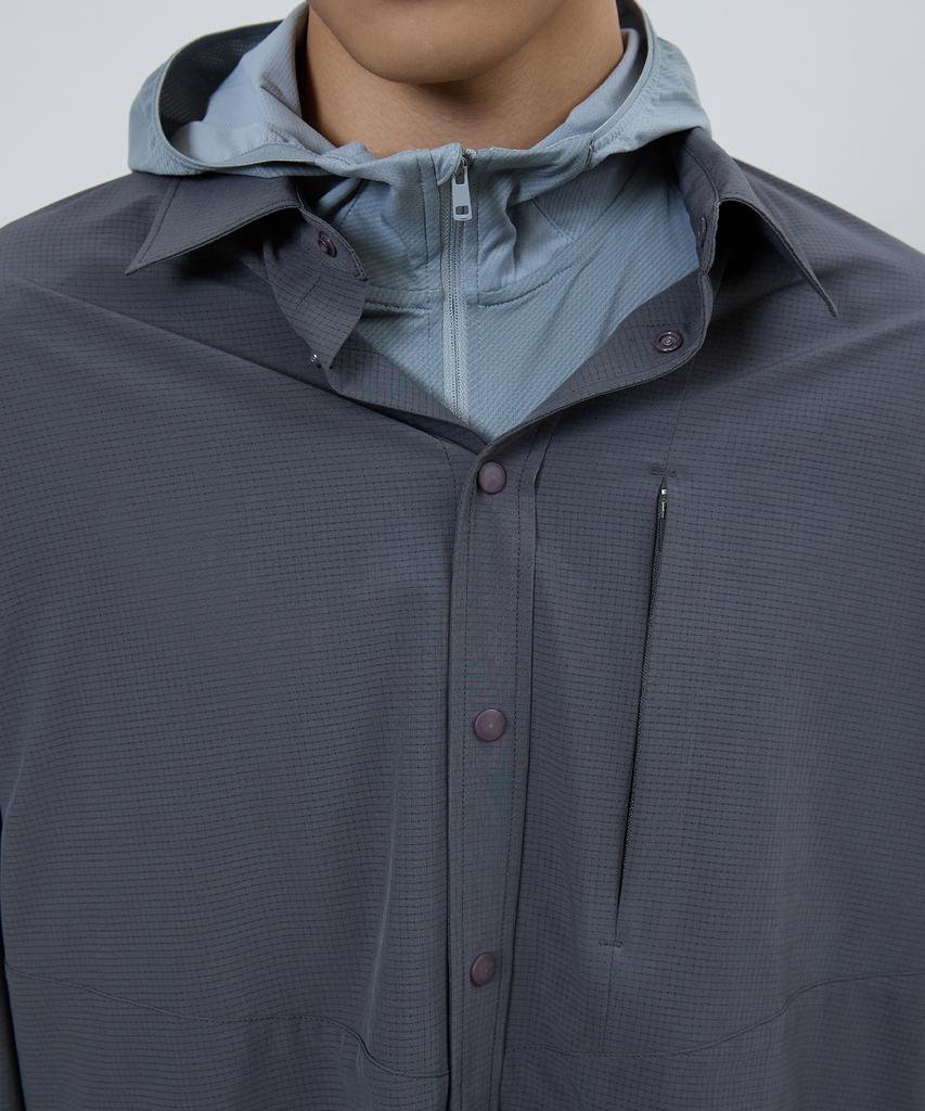 MICHIKO LONDON SPORTS Active Ventilation Shirt Charcoal