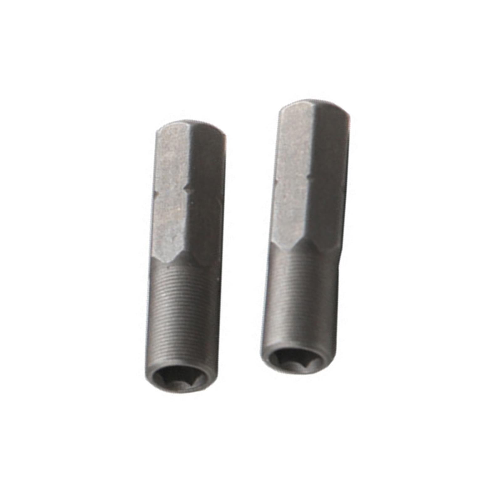 

2 шт. магнитный адаптер для отвертки с гнездом 6,35 мм на 4 мм для эффективного преобразования инструмента и безопасной работы с винтами C