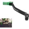 AnXin Motorcycle Gear Shifter Pedal Shift Lever Arm CNC for KX250F 2009-2020 KX250 2019-2023 KX250X 2021-2023 Dirt Bike Green