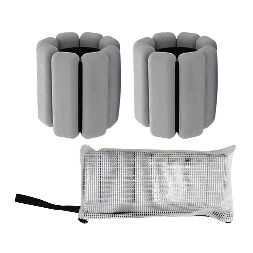 Adjustable Weight Wrist Band Silicone Ankle Wrist Weights Bracelet Exercise Waterproof Running Workout Equipment