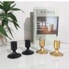 Metal Candle Holder Table Centerpiece Desktop Candlestick Adornment  Home Decoration
