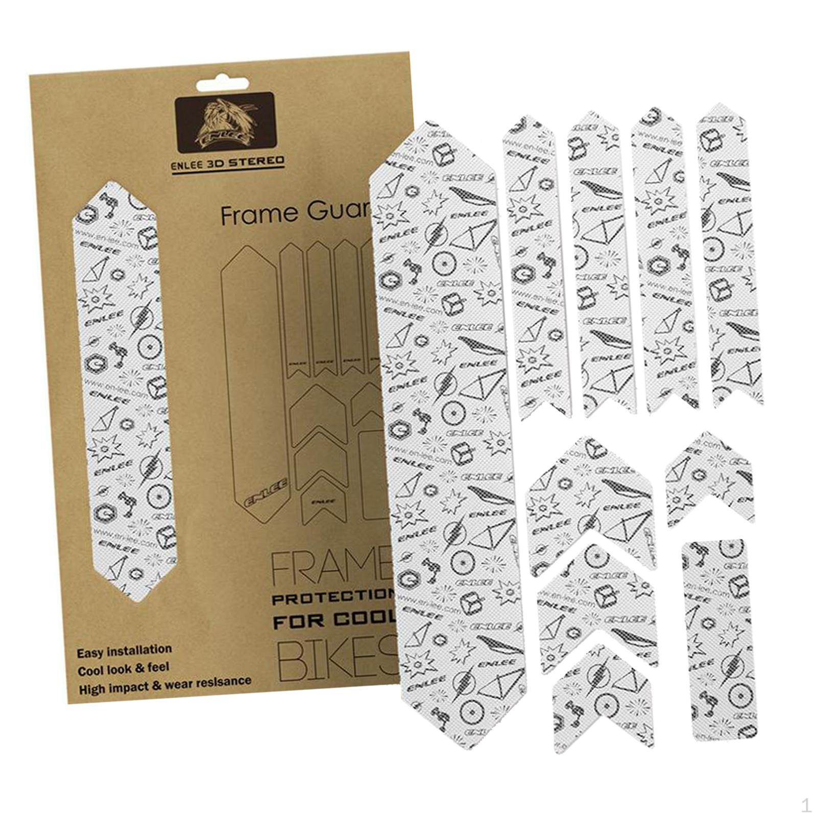

, Adhesive Tape, Chainstay And Sticker Set for Mountain Road Bike Belt Graffiti