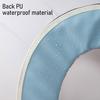 Toilet Seat Cover Soft Stretchable Non-Slip Washable Pad Round Elongated Square Toilet Seat Mat Wrinkle Resistant Toilet Seat