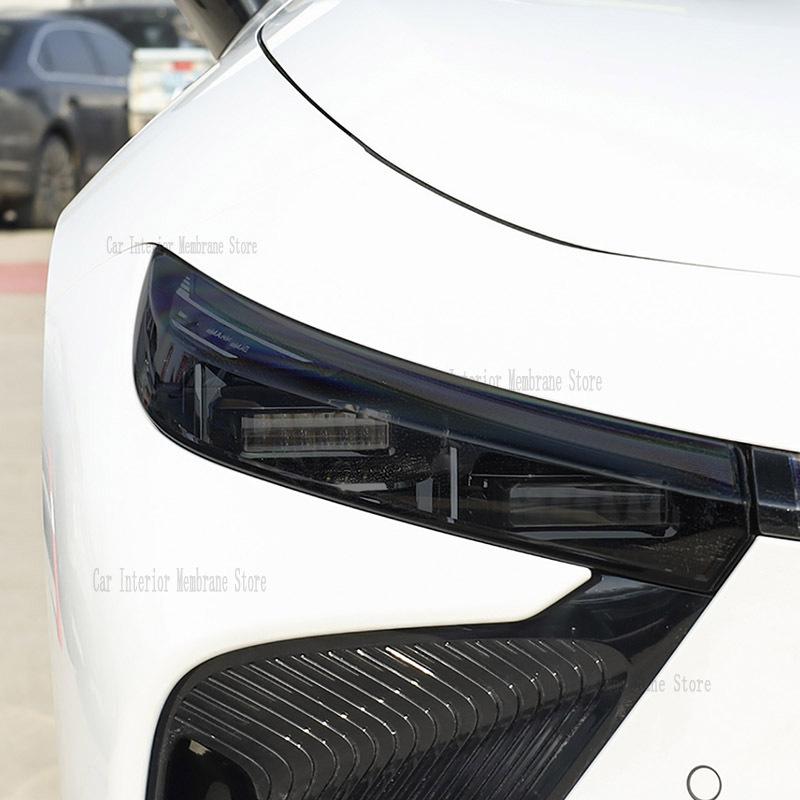 For EXEED STERRA ES 2024 Car Exterior Headlight Anti-scratch Front Lamp Tint TPU Protective Film Cover Repair Accessories
