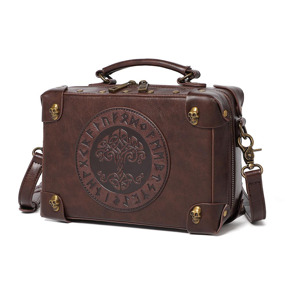 Borsa a tracolla con croce gotica da donna Accessori rinascimentali Borsa a spalla Pochette steampunk Borsa per cellulare Borsa novità Piccola borsa a spalla Borsa a mano Borsa per telefono
