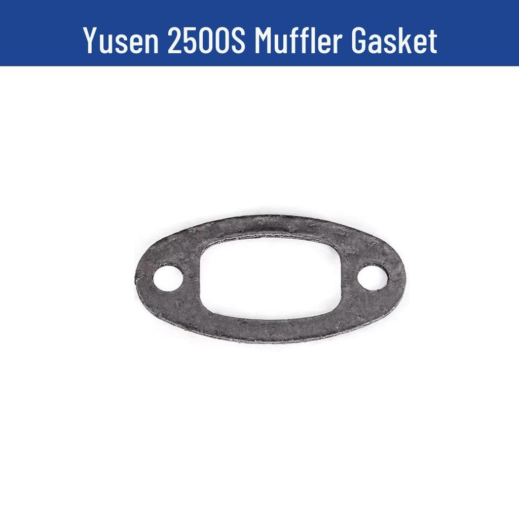 Yusen 2500S Chainsaw Parts: Cylinder, Brake, Pull Cord, Clutch, Air Filter, Carburetor.