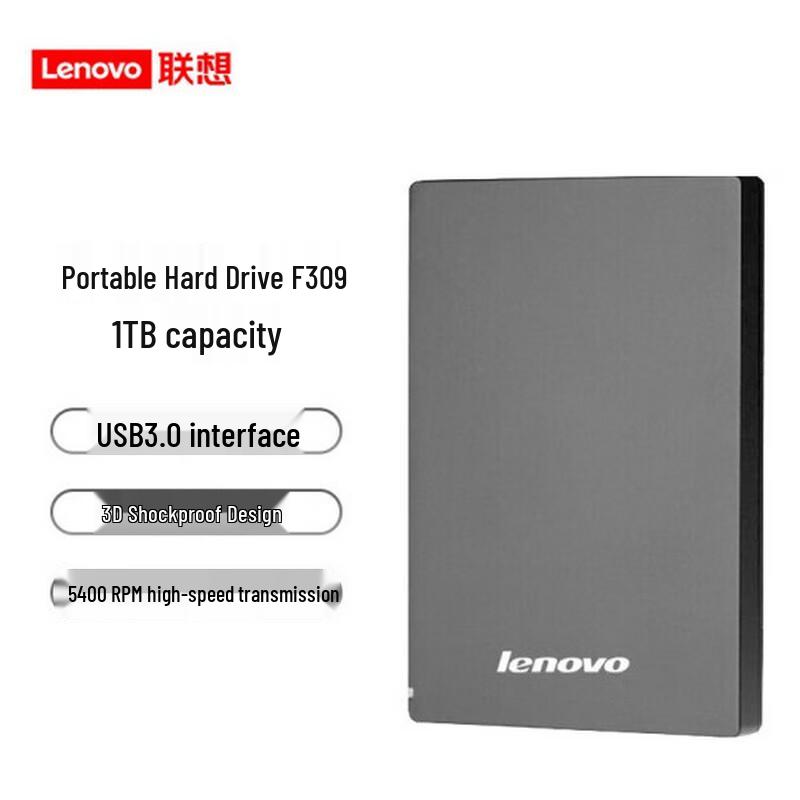 Lenovo F309 Portable External Hard Drive