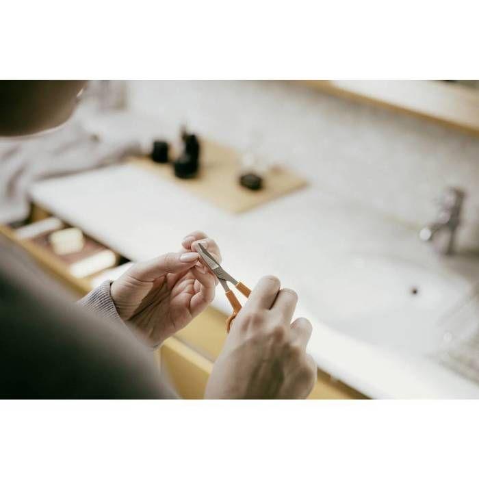 Ciseaux Manucure - FISKARS - Classic - Bouts ronds - Ambidextres - 10 cm