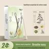 Burdock Seed Essential Oil Cotton Swabs for Nasal Congestion Relief, Individually Packaged and Portable for Children's Nasal Comfort.