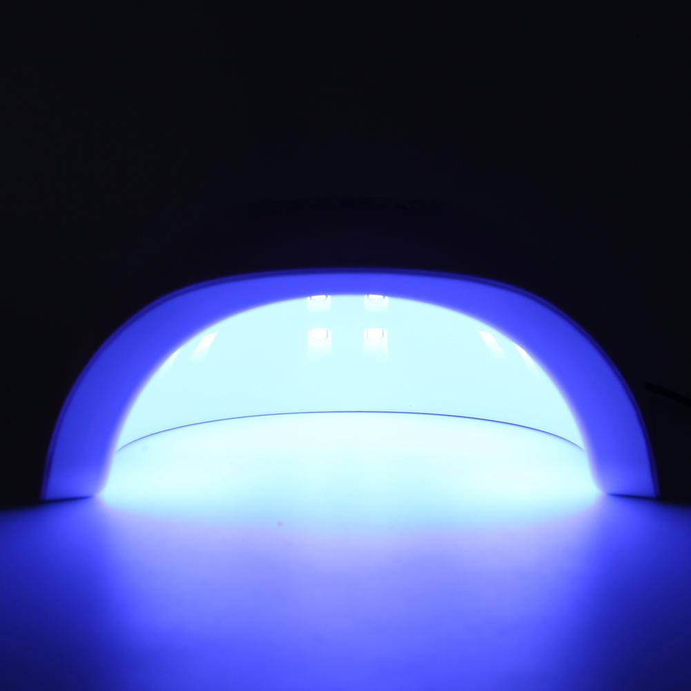 54W USB Intelligent LED UV Gel Lamp Curing Machine Nail Polish Dryer Manicure ToolNail Dryer