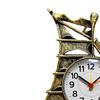 Desk Clock Sailing Figurine Table Clocks for Bedrooms Office Living Room