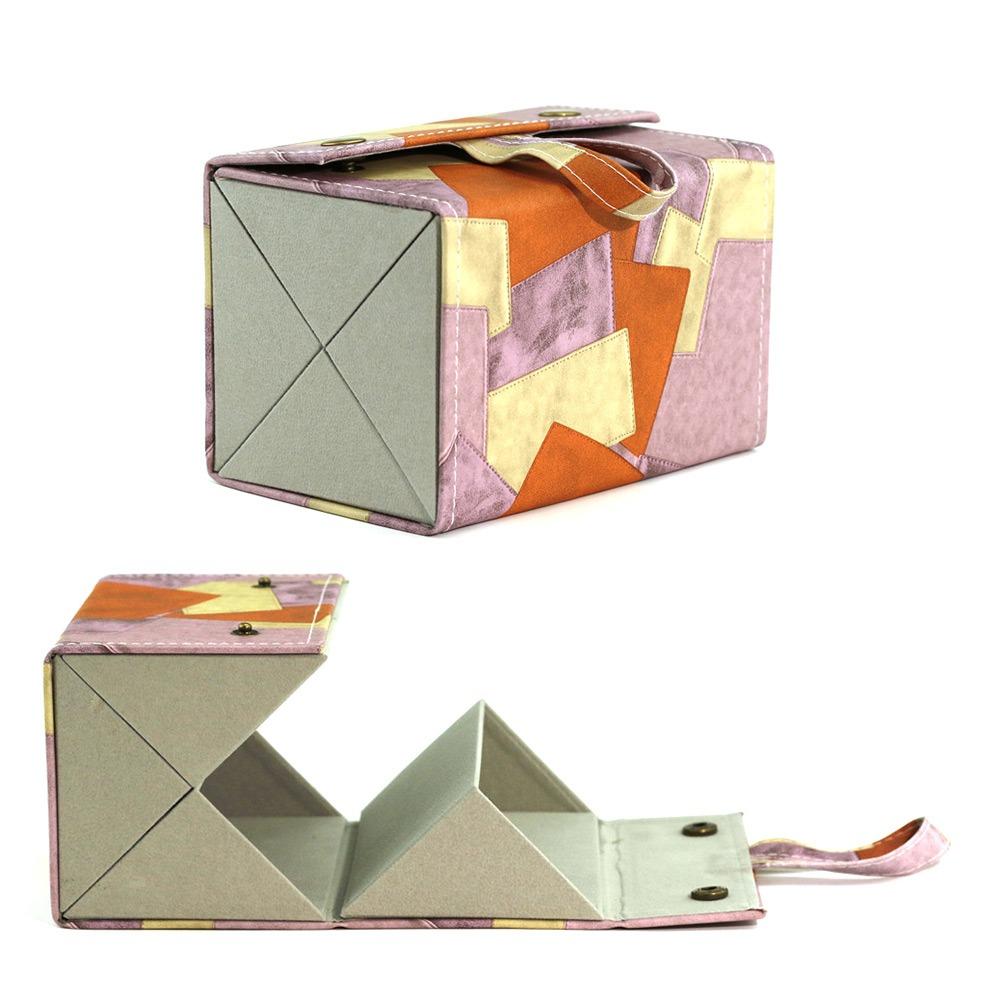 Compact Design Glasses Organizer Hard Shell Storage Box Portable Eyeglasses Holder  Display