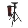 Drum Practice Pad Stand Kit 6 Inch Drum Pad with Adjustable Stand Storage Bag for Beginners Drum Training