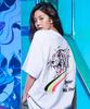 ARTISTWEAR [Atw X Leodav] Tiger Embroidered Oversized Short Sleeve T-Shirt_Wh
