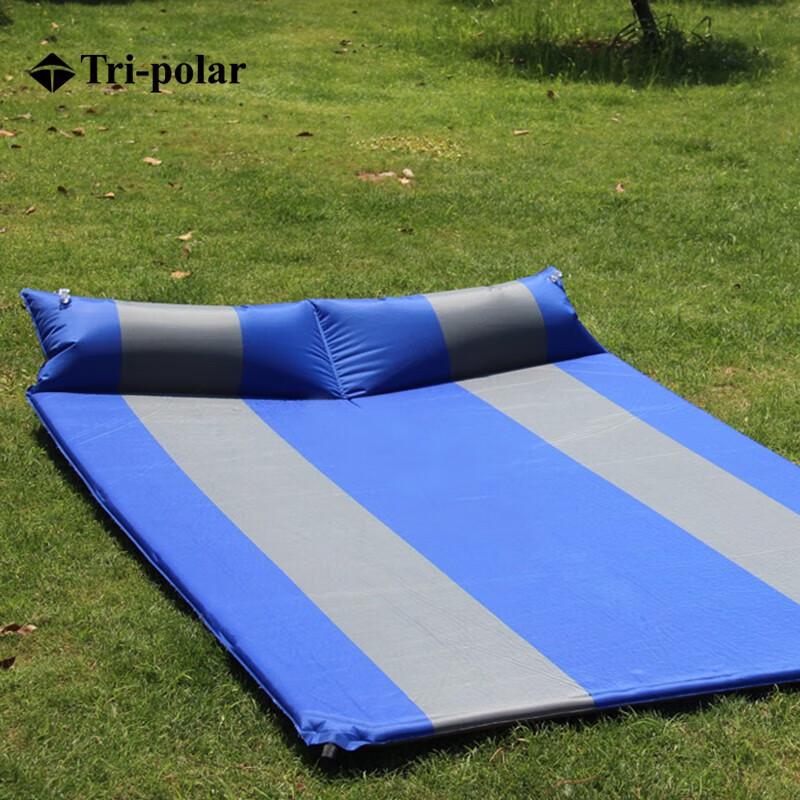 Tri-polar TP1123 Portable Double Self-Inflating Sleeping Pad 192x66x3cm