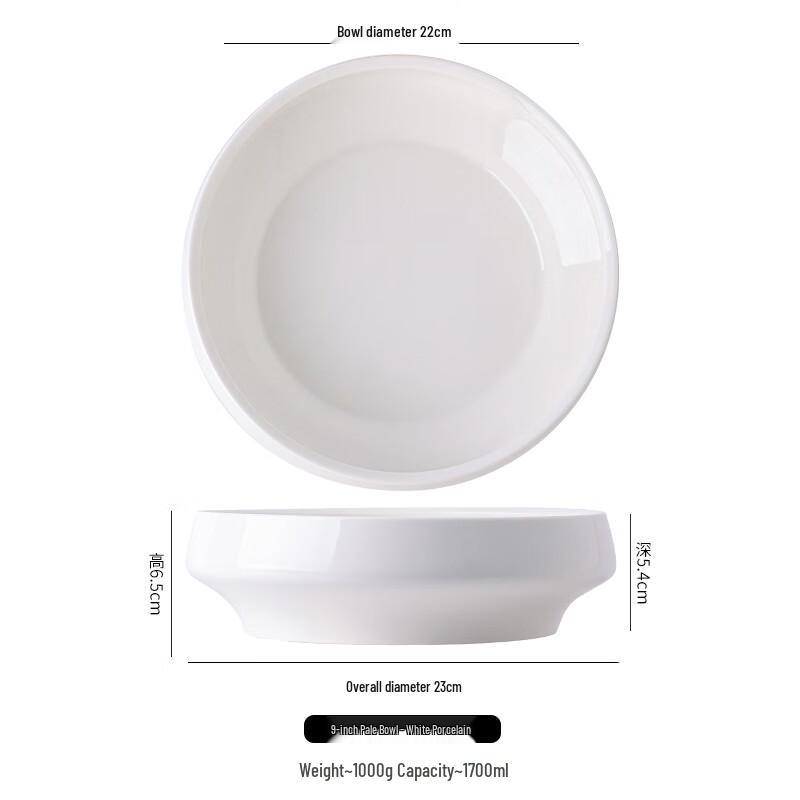 Ceramic Double-Handle 10-inch Soup Pot