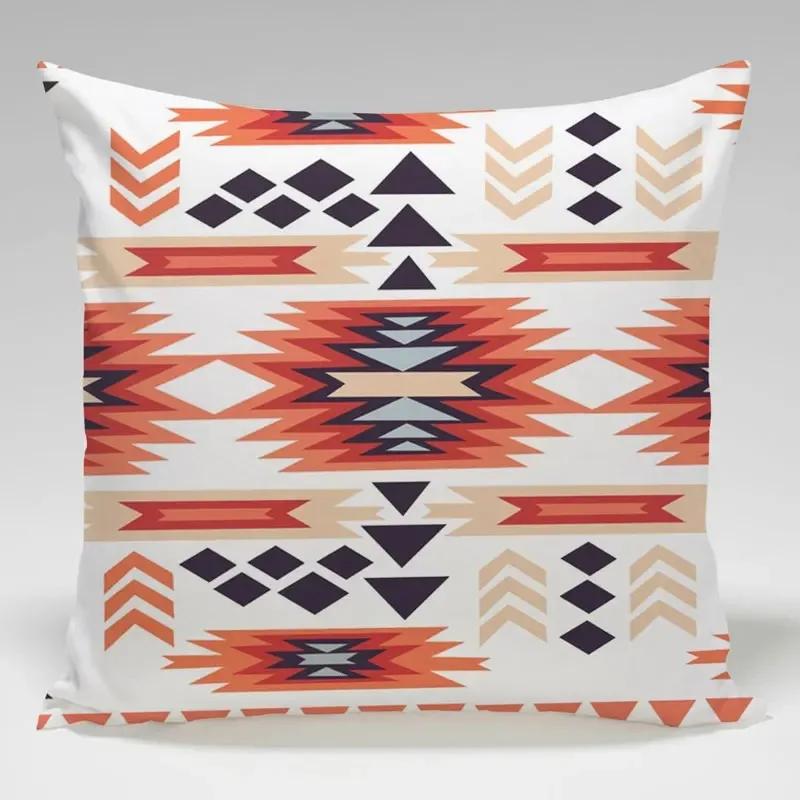 

Богемная Декоративная Пиксельная Стиль Абстрактная Наволочка Декоративная Подушка Геометрическая Эстетика Наволочка 66x66cm