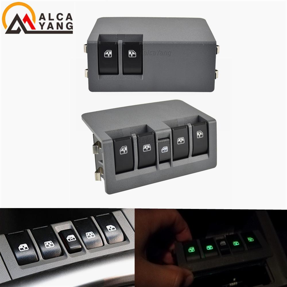 High Quality Window Lifter Control Switch for Chevrolet Sail 2010-2014 2Buttons 4Buttons OEM#9005042